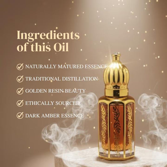 Pure Oud Laos – Grade A Dehn Oud | Sweet Woody Natural Oud Oil | Traditional Hand-Distilled Luxury by Noble Aroma