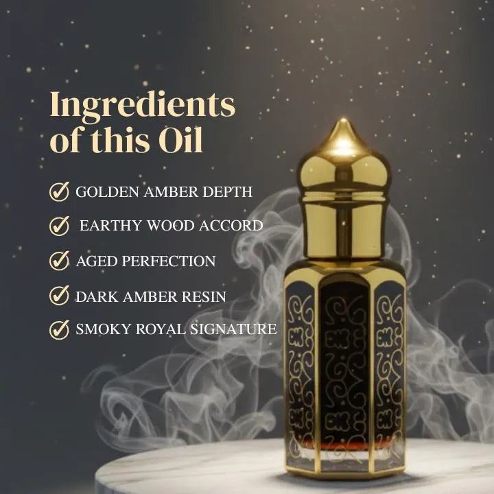 Pure Oud Hind – Grade A Dehn Oud | Traditional Indian Oud Oil | Smoky Woody Heritage Distillation | Noble Aroma Luxury Collection