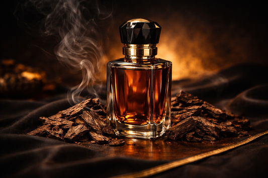 Agarwood chips and oil, prized for benefits beyond fragrance
