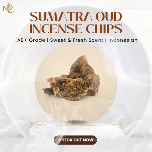 Sumatra Oud Incense Chips | Pure Natural Oud