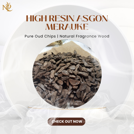 High Resin Asgon Merauke | Pure Oud Chips