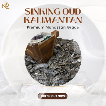 Kalimantan Sinking Oud Chips