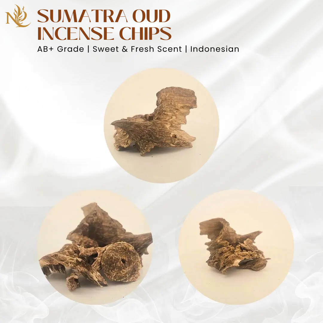 Sumatra Oud Incense Chips | Pure Natural Oud