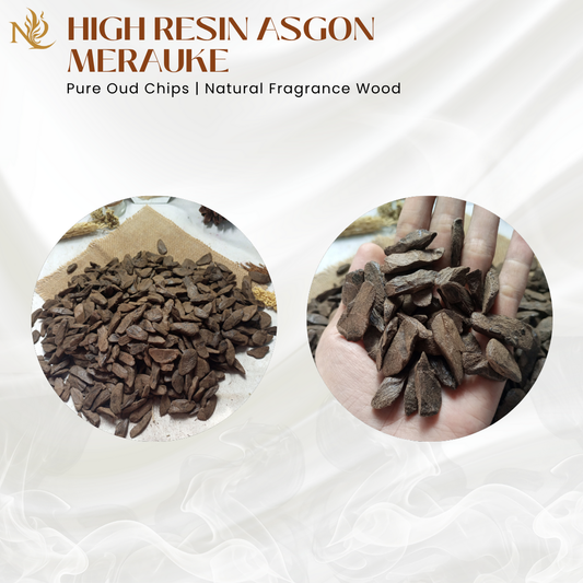 High Resin Asgon Merauke | Pure Oud Chips