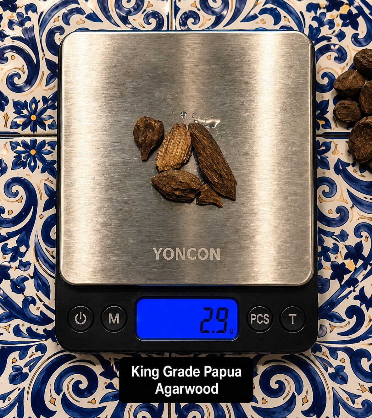 King Grade Papua Agarwood - 2.9g specimen cluster