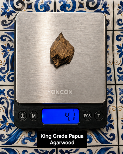 King Grade Papua Agarwood - 4.1g specimen
