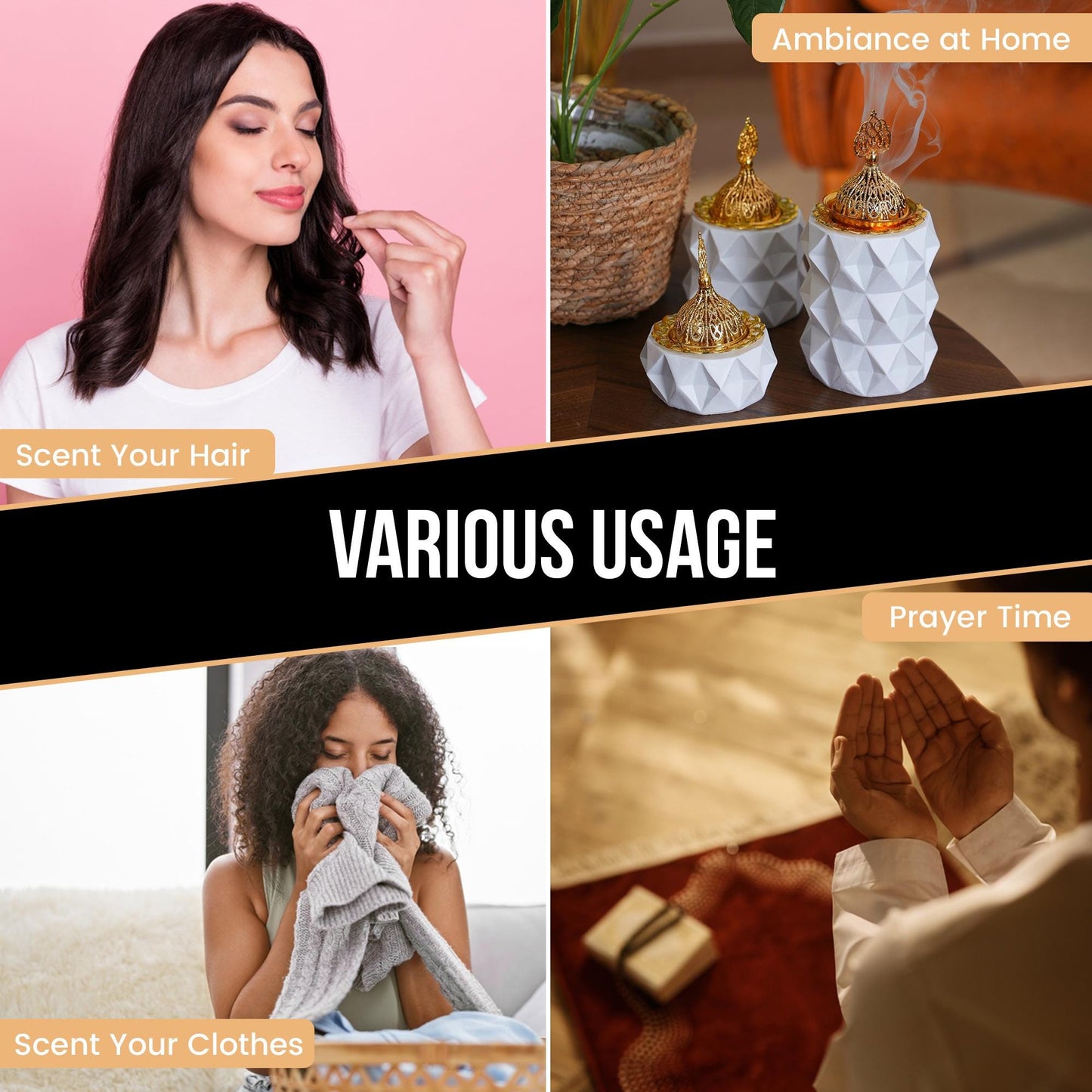 Resalah Essence Bakhoor – Premium Oud Chips with Bulgarian Rose