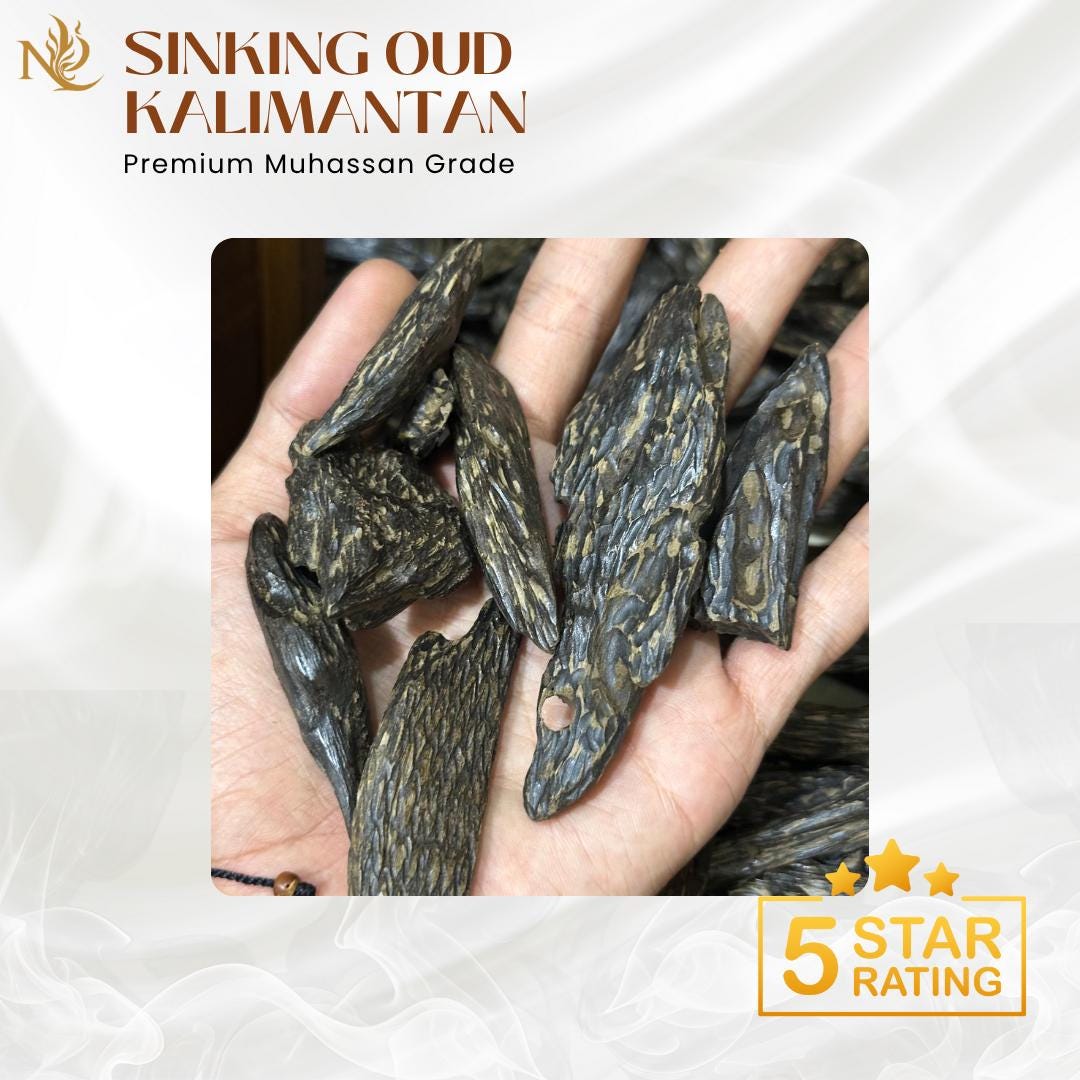 Kalimantan Sinking Oud Chips