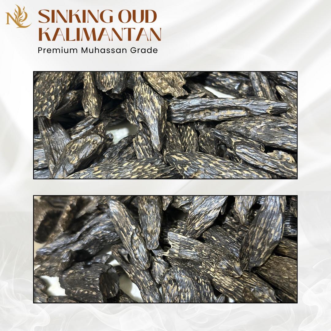 Kalimantan Sinking Oud Chips