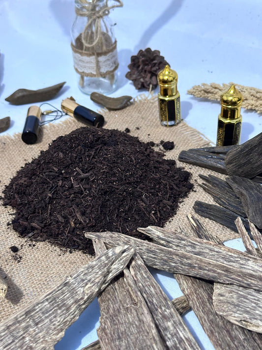 Oud and Bahkoor Starter Set - Oud, Burner, and Coals! To Get You Started!