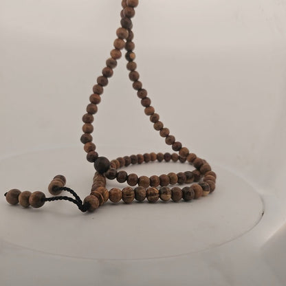 Pure Agarwood Oud Aromatic Mala Beads- 108 count 8mm