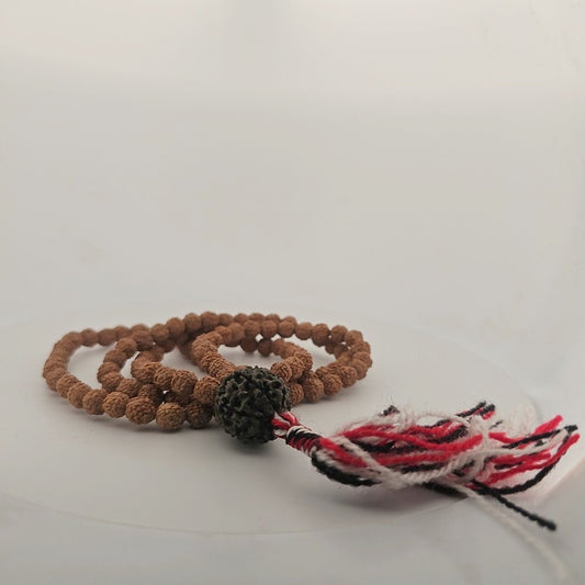 108 Natural Rudraksha Mala