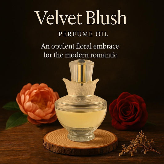 Velvet Blush Perfume Oil – Peony & Osmanthus Perfume Oil