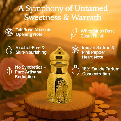 Royal Taif Rose Oil - Luxury Arabian Perfume Oil