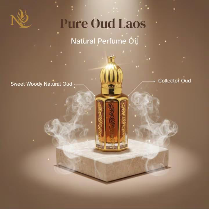 Pure Oud Laos – Grade A Dehn Oud | Sweet Woody Natural Oud Oil | Traditional Hand-Distilled Luxury by Noble Aroma
