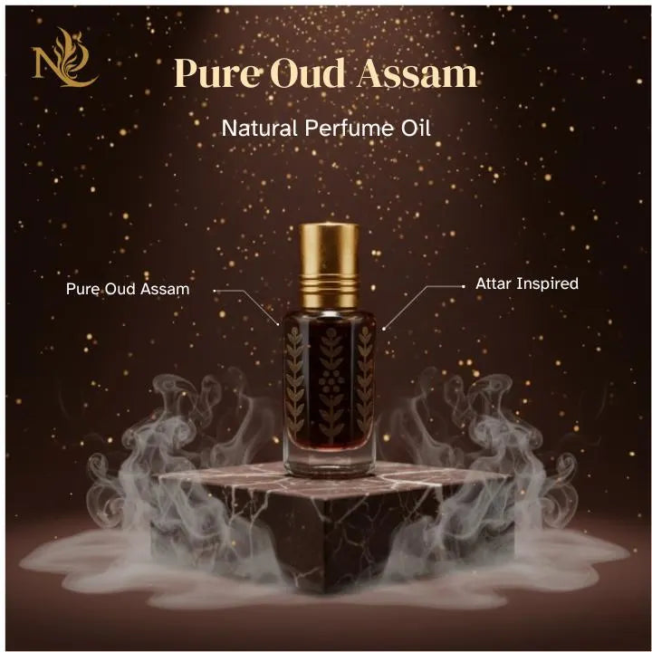 Pure Oud Assam – Grade A Dehn Oud | Traditional Indian Oud Oil | Authentic Attar-Inspired Distillation | Noble Aroma Luxury Collection