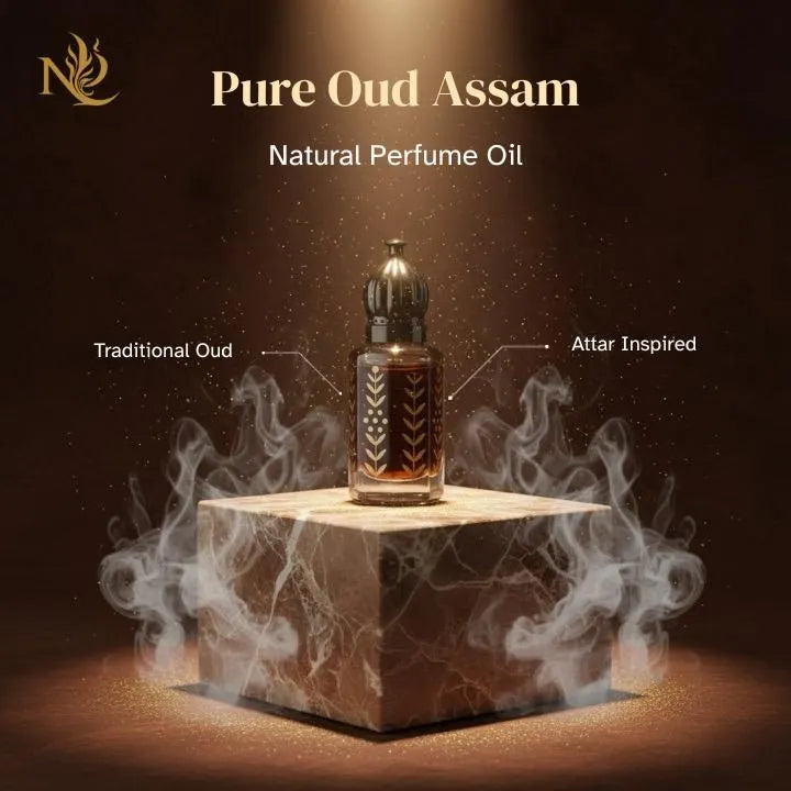 Pure Oud Assam – Grade A Dehn Oud | Traditional Indian Oud Oil | Authentic Attar-Inspired Distillation | Noble Aroma Luxury Collection