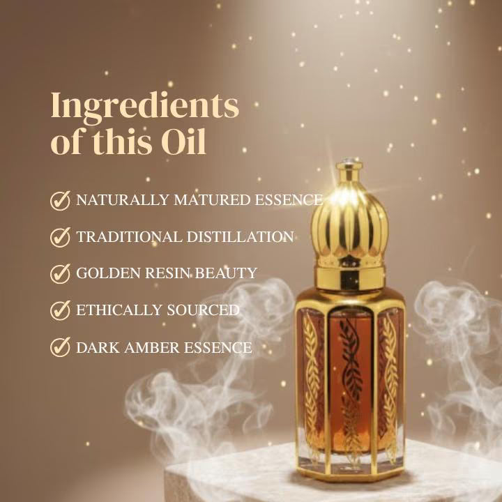 Pure Oud Laos – Grade A Dehn Oud | Sweet Woody Natural Oud Oil | Traditional Hand-Distilled Luxury by Noble Aroma