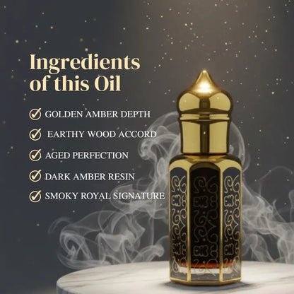 Pure Oud Hind – Grade A Dehn Oud | Traditional Indian Oud Oil | Smoky Woody Heritage Distillation | Noble Aroma Luxury Collection